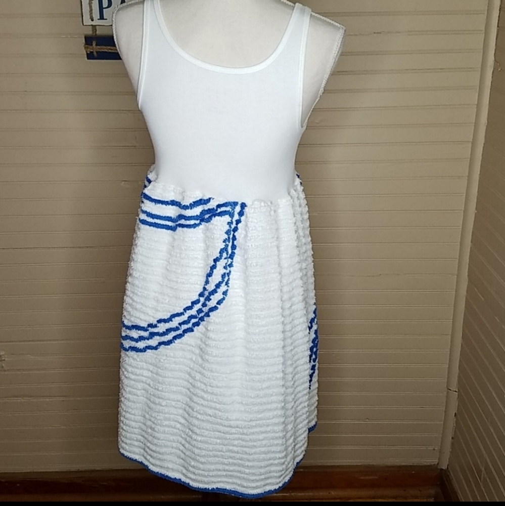 Terrycloth Tank Dress NWOT - Picture 2 of 5